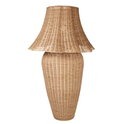Abat-Jour En Rotin Tressé Lampadaire Abat-Jour En Rotin Abat-Jour En