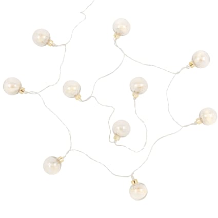 Leuchtende Girlande, 10LED-Lampen, L255cm