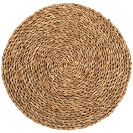 Lote De 5 Fondos De Mimbre Natural - Ovalados/Redondos, Para Cestas Y Bolsos (15-30 Cm)