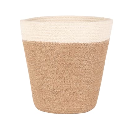 Panier en jute marron Maisons du Monde