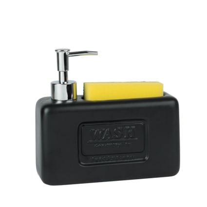 Organizer Per Lavello Da Cucina In Silicone - Vassoio Portaoggetti Nero Asciugatura Rapida - 6