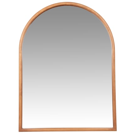 Specchio Vintage Ad Arco In Legno 61x91 Cm – Decorativo Barocco Con Perline – Per Ingresso, Camino, Soggiorno, Bagno - 2