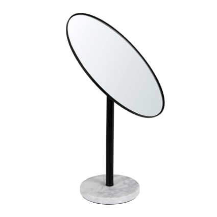 Specchio Da Trucco Rettangolare NEZZOE 30,5x17,8cm - Metallo Nero