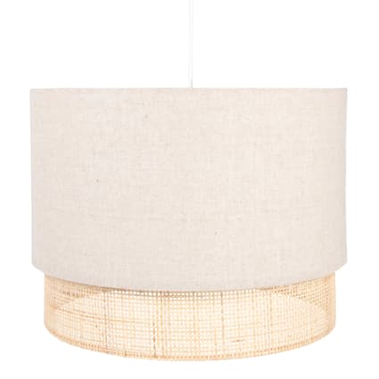 Cabilock Abat-jour En Forme De Boule De Rotin Chic Pour Décoration D