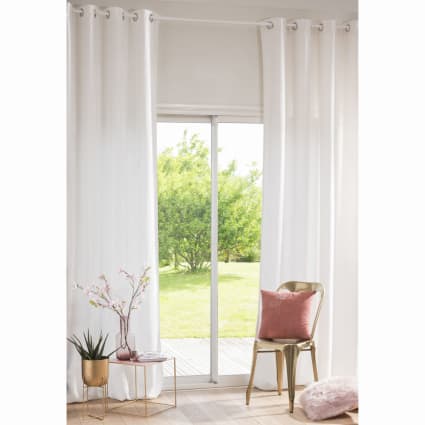 Tenda inca in cotone bianco avorio 130x260cm - Atmosphera créateur d' intérieur