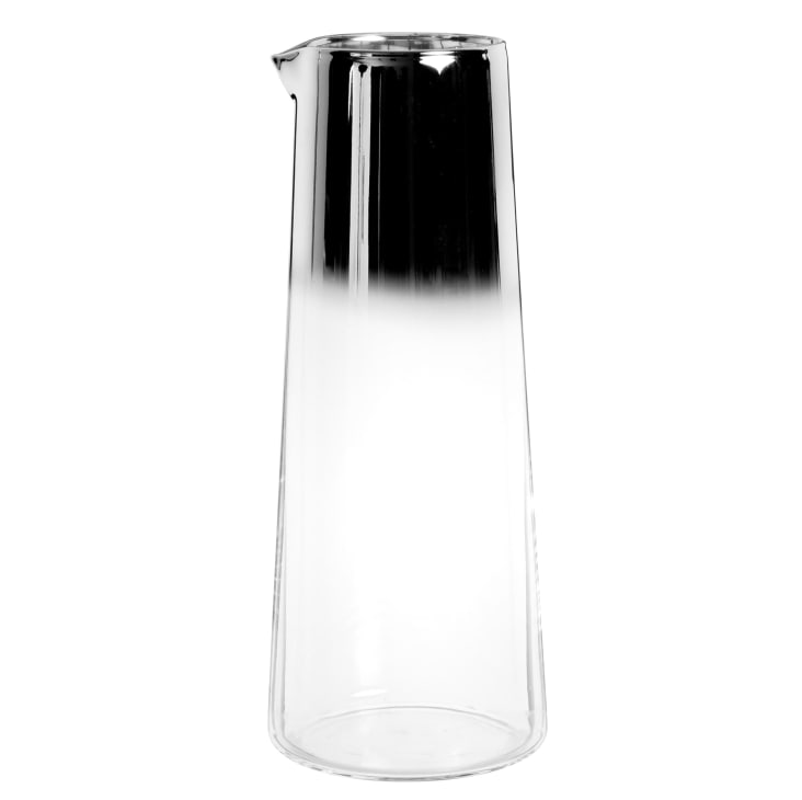 Eigenart Eve Cherry Blossom Glass Carafe with Lid, Strainer and Vegan Faux Leather Cuff and Coaster, BPA Free, 1.25 L, 31000 Eigenart Eve Cherry Blossom Glass Carafe with Lid, Strainer and Vegan Faux Leather Cuff and Coaster, BPA Free, 1.25 L, 31000