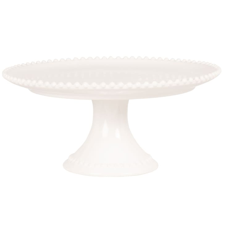 Alzata per torta ASTROS Pietra Marmo bianco