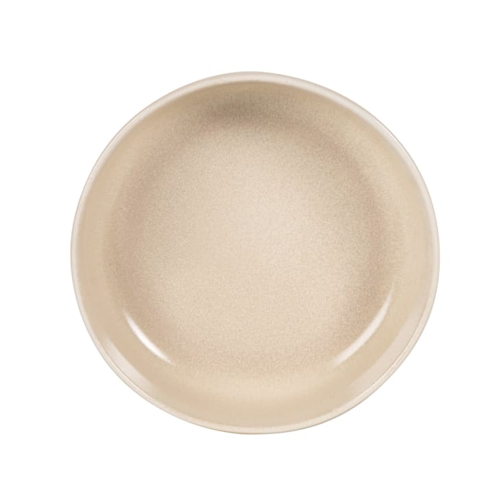 Assiette à dessert en grès beige sable 22 cm Eivissa - Costa Nova