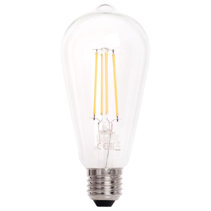 Bombilla LED E27 60 W clara color blanco calido Osram Maisons du Monde