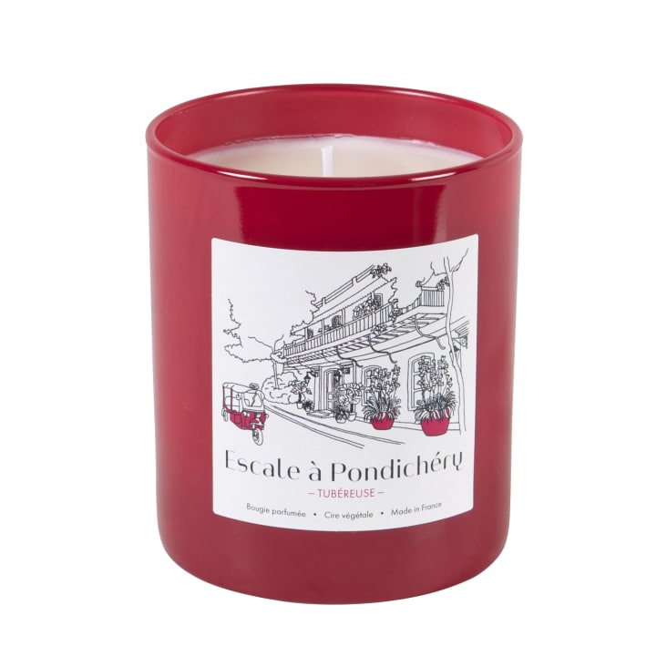 Bougie Parodique Sainte Mylène Farmer - Fan Gift, 12 Cm, Plastique Et Cire, Rouge, Décorative