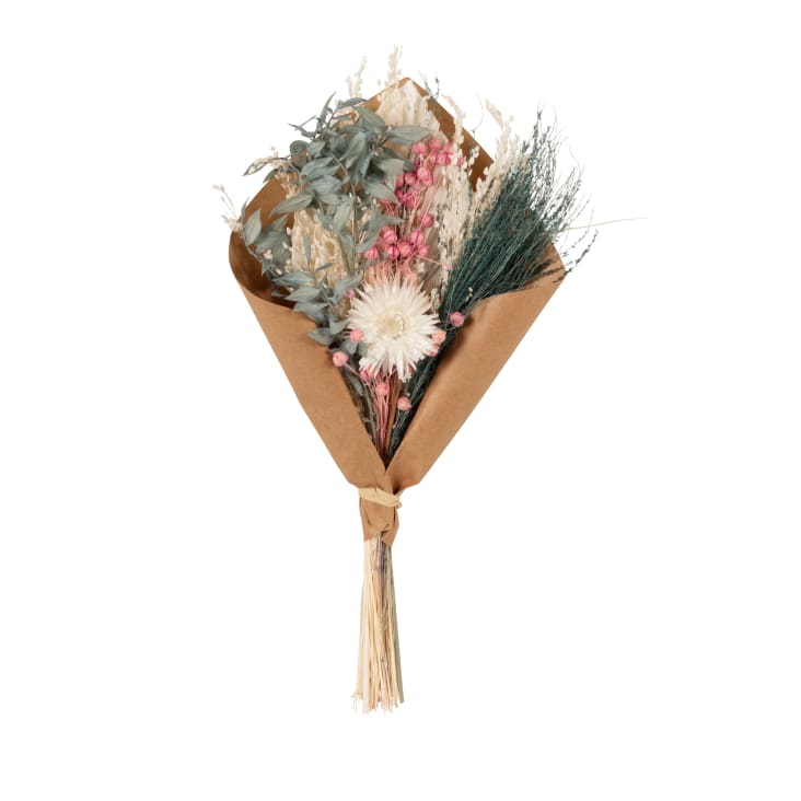 Milaboo® Biglietto per chiedere brevetto, con vero bouquet di fiori secchi e busta, biglietto speciale per brevetto I Willst du my Brevettant (carta