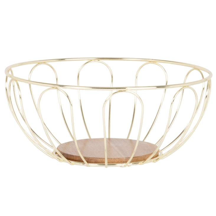 Cesta porta giochi in rafia beige fantasia