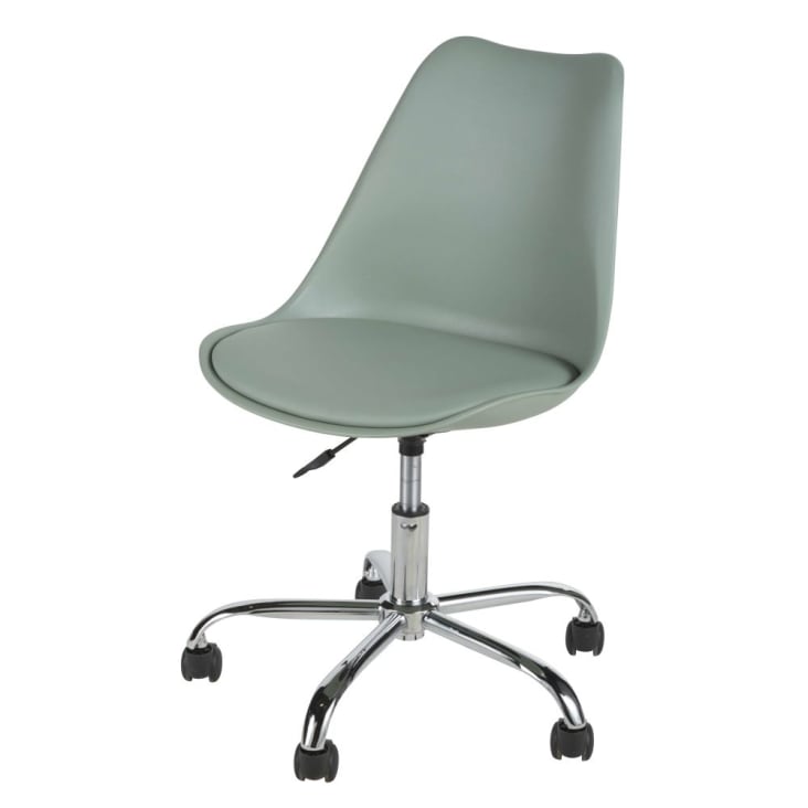Chaise de bureau enfant - Chaise haute - Ergonomique - Réglable en hauteur  - Vert