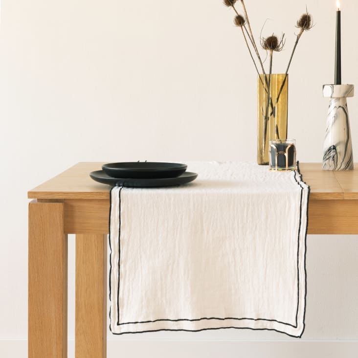 Oenothera Chemin De Table Gaze 90x300cm - Lot De 3 Pièces Champagne - Décoration Mariage, Fête, Table