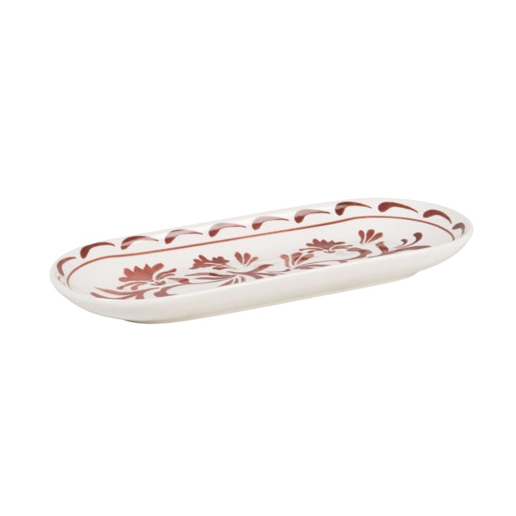 M1 - Fiori secchi decorativi rosso bordeaux