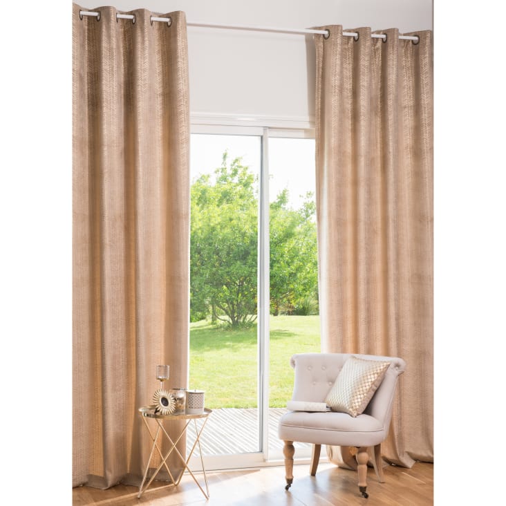 Colgantes Ventana Peso Pesado Cortinas De Terciopelo Triturado