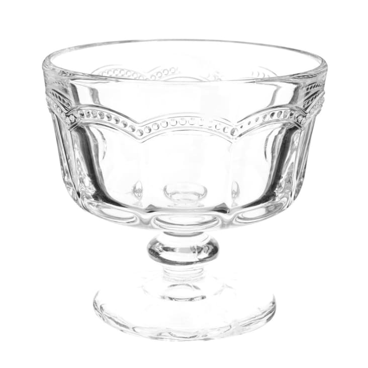 Lot De 6 Coupes à Glace Publicitaires Gervais En Verre - Occasion, Vintage