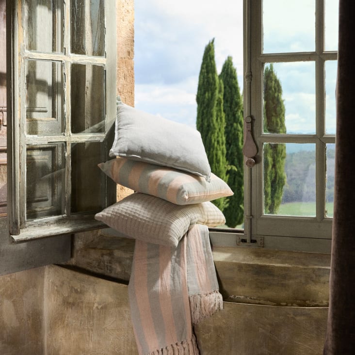 GAMUSI Lot De 2 Housses De Coussin De Noël 45 X 45 Cm - Housses