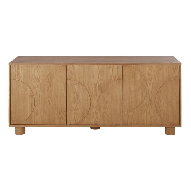 Credenza a 4 ante scorrevoli e 3 cassetti Baryton