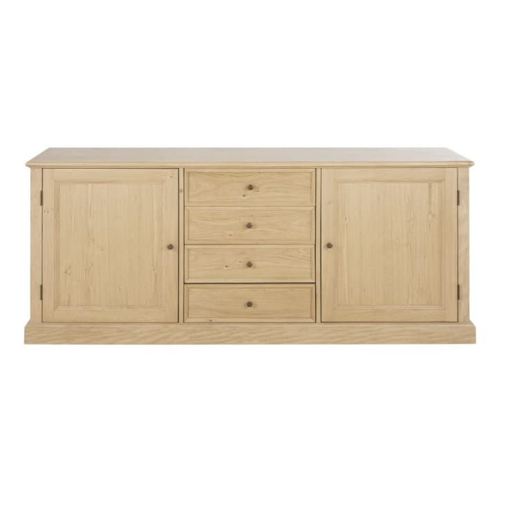 Credenza bassa a 2 ante e 4 cassetti Marceau Maisons du Monde