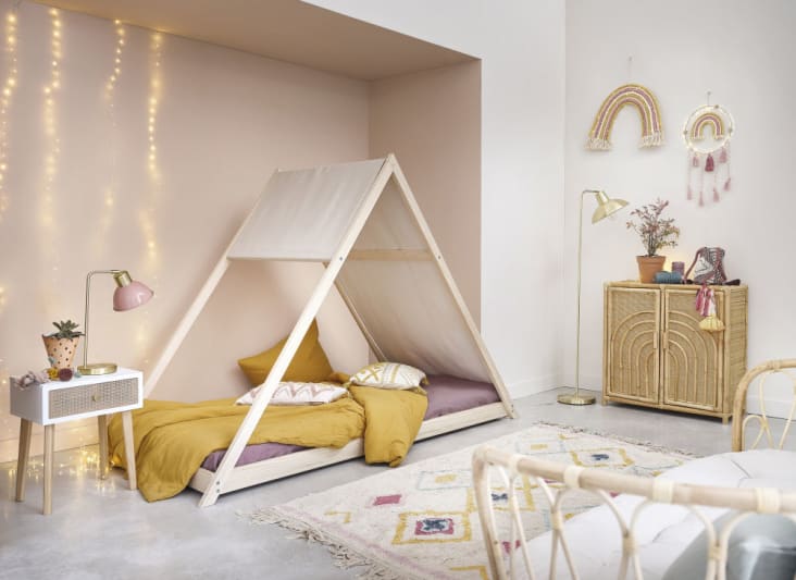 Déco lumineuse attrape-rêves en coton et corde SWEET RAINBOW | Maisons ...