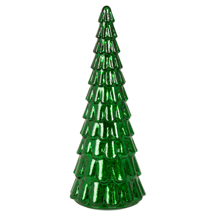 Vase cupola in vetro verde maculato - Cosin Paris