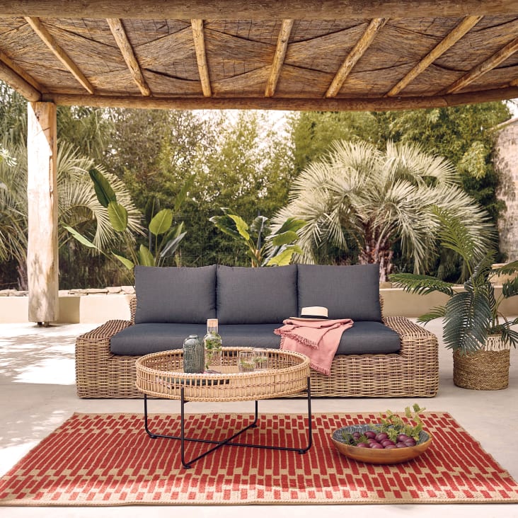 Rattan Sintetico Salottino Esterno Rattan Set Salotto Salottino In