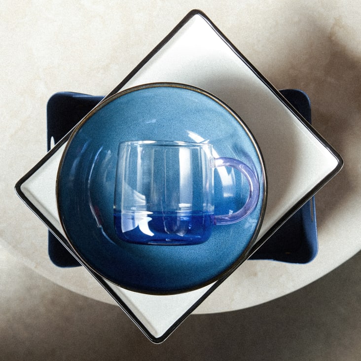 A Bandeja De Frutas Seca Bandeja De Servir De Rosa E Azul