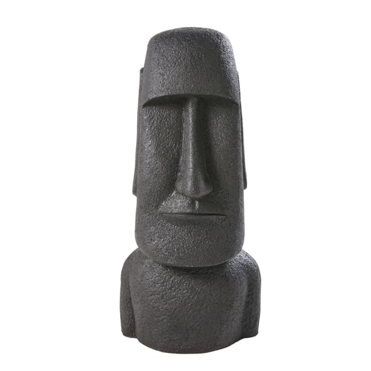 Osterinsel Statue Anhänger Halskette für Männer Frauen Jungen und Mädchen  Kleine Moai Anhänger 22 Zoll Edelstahl Link Kette Unisex