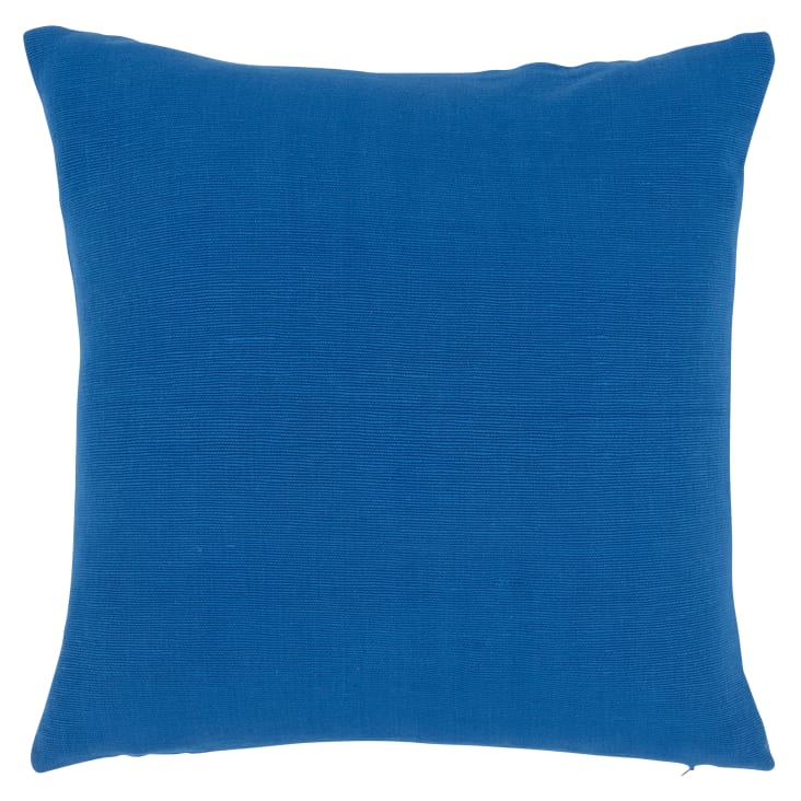 Fodera per cuscino in cotone riciclato blu 40x40 cm OLARIO