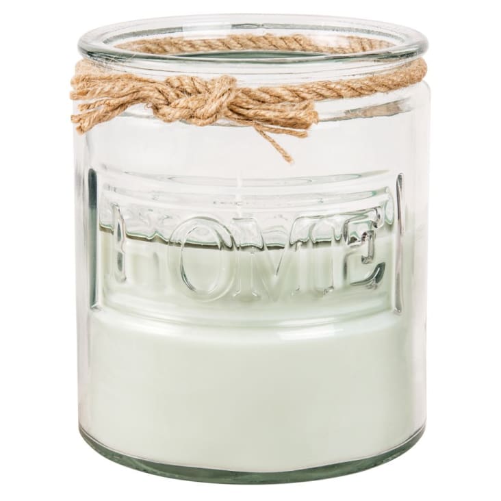 KOTARBAU® Grote geurkaars in glazen pot met deksel, oranje, cadeau-idee, aromatherapie, decoratieve kaarsen, brandduur tot 100 uur
