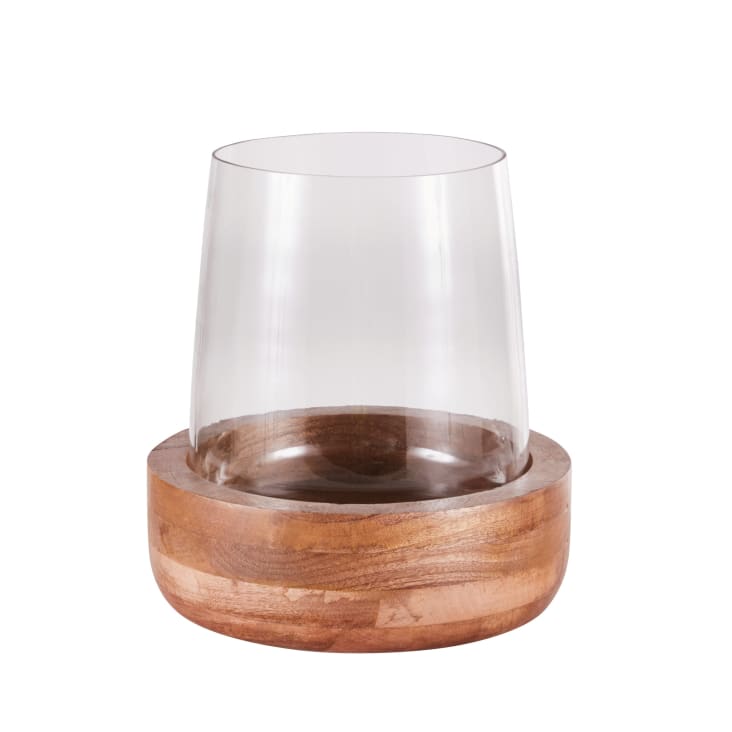Complemento d'arredo soprammobile albero della vita Metallo base in legno casa