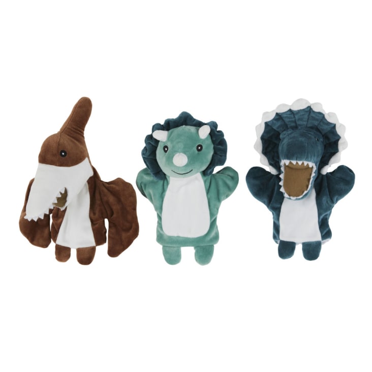 HUGS IDEA Dino Rucksack Mit Kordelzug – Grün/braun, 34x40 Cm, Leicht & Faltbar
