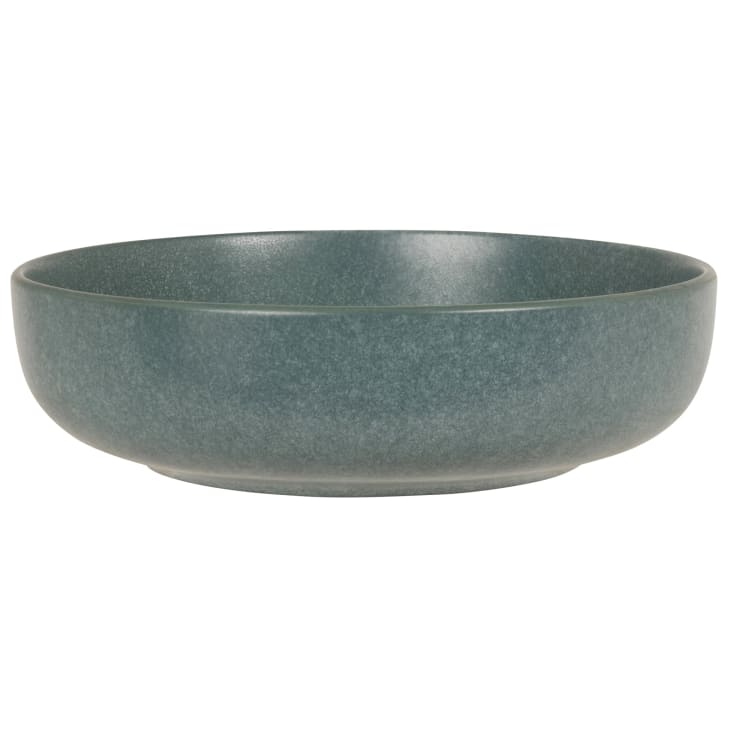 Insalatiera In Gres Mediterraneo - Design Dipinto A Mano Colore Rosa