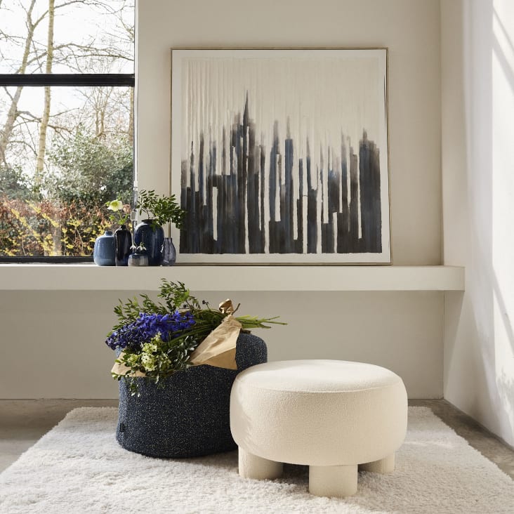 Jarrón de gres azul Alt 25 cm Pilou | Maisons du Monde