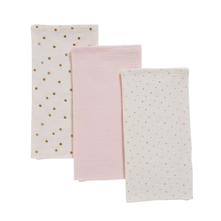 Huiguli Lot De 5 Langes Bébé 60×60 Cm 100% Coton Mousseline – Ultra-Doux, Hyper Absorbant, Respirant, Idéal Naissance Garçon Fille