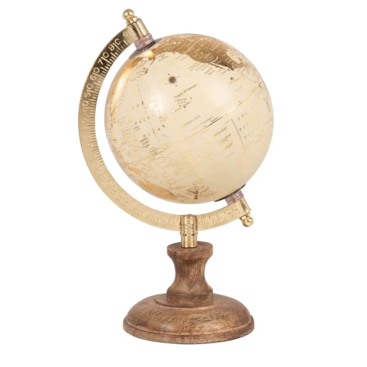 Globe Terrestre Vintage Mini Globe Terrestre Globe Map En Bois