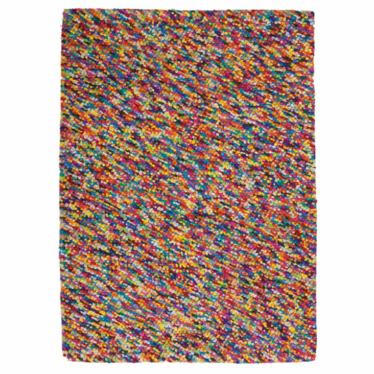 Leer Om toestemming te geven smeren Multicolor tapijt van katoen en geweven wol, 160 x 230 cm Rainbow | Maisons  du Monde