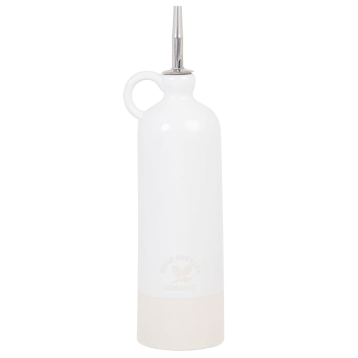 OGO LIVING Tazza No Rains No Flowers 580 Ml In Gres Bianco E Beige - 3020362
