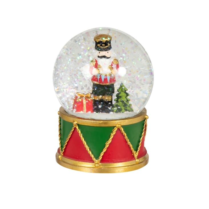 Palla Di Neve Personalizzabile Con Base Metallica - Includi Foto, Mix Neve E Glitter