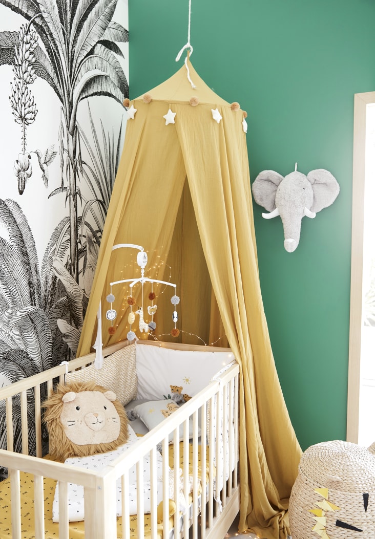 Poussette Poupée 4 En 1 Babyboo - Imprimé Jungle - Landau, Nacelle, Siège Bébé - Jouet 18 Mois+