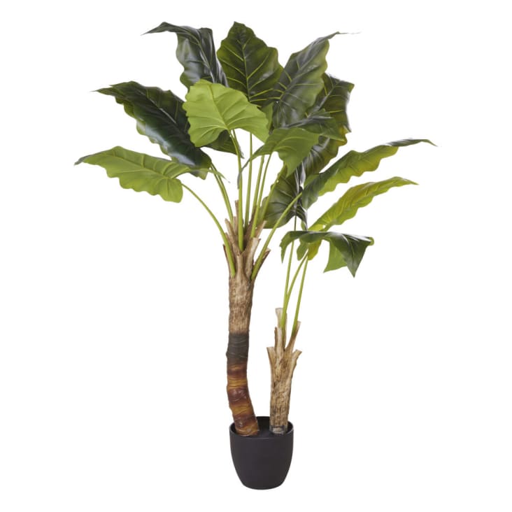 Tableau végétal plantes artificielles 100x100 BAHIHIA