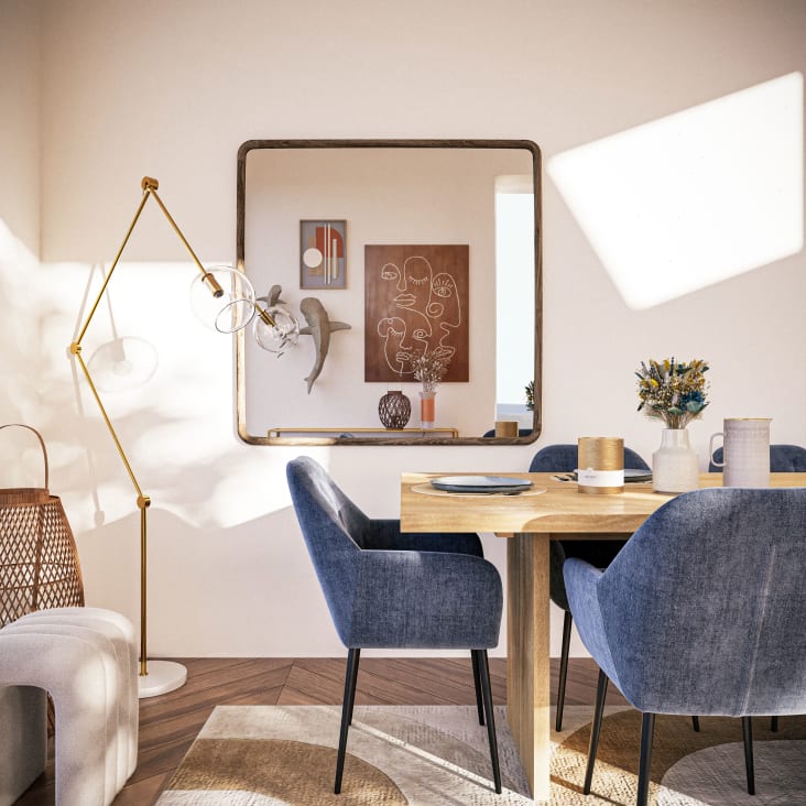 Velluto Blu Poltrone Classiche Maison Du Monde Tavolo Poltroncine