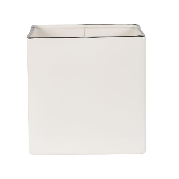 PORTAVASO MODELLO MIMOSA 30 CM COLORE BIANCO