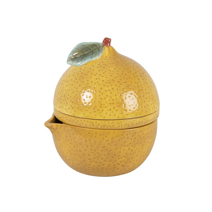 SQUEEZY Presse-Citron En Fonte D'Aluminium Noir - Avec Adaptateurs Citron Et Citron Vert
