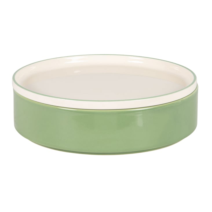 DOWAN 176 ml Dipkommen, set van 6, 9 cm diameter porseleinen ramekins met deksels voor crème brûlée, condimenten, olijven, noten, soufflé schotels, ovenbestendig, Fusion Blauw