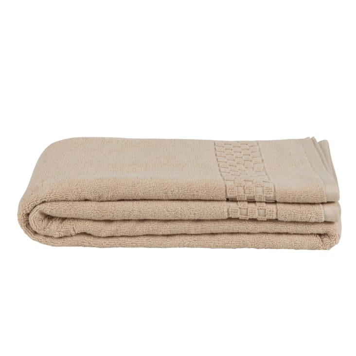 Serviette De Bain Coton Bio Uni - La Cerise Sur Le Gâteau