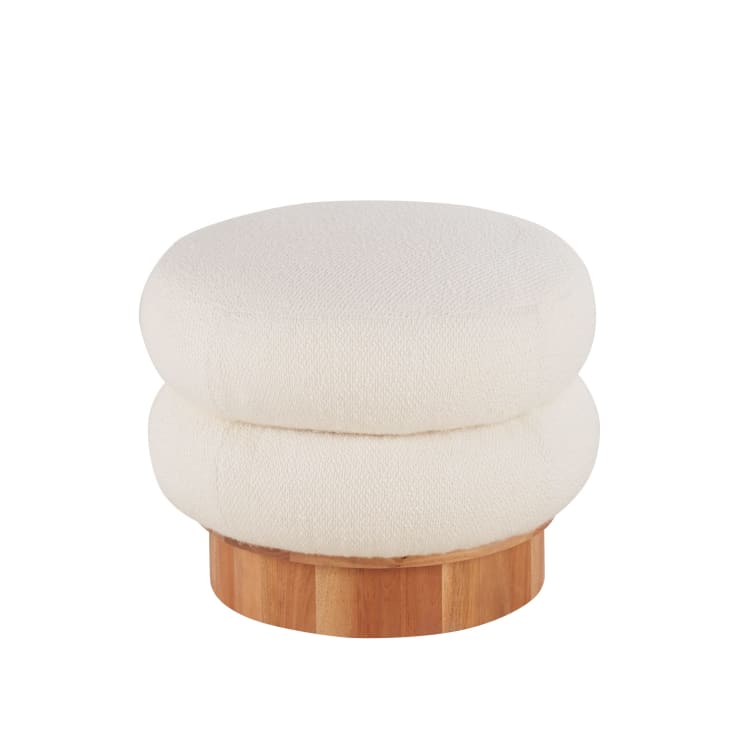 Style Campagne] 58731 Repose-pied - Banc Pouf palette de jardin Bois