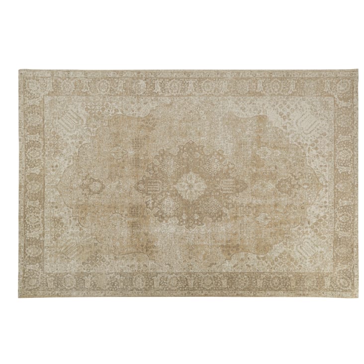 Tappeto SAFAVIEH In Pelle E Cotone Fatto A Mano – 18,2 X 2,8 M – Nero/Beige – Collezione Vintage