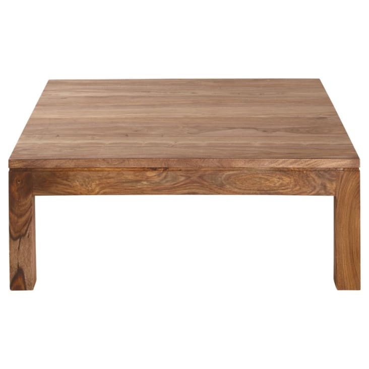 Tavolo basso in massello di legno di sheesham